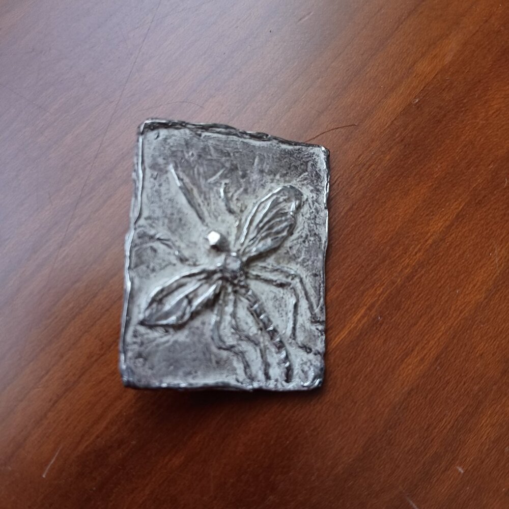 Spring Transformation Dragonfly Silver Decorative… - image 7